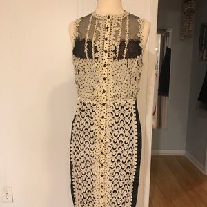 Fun and flattering “moons” dress